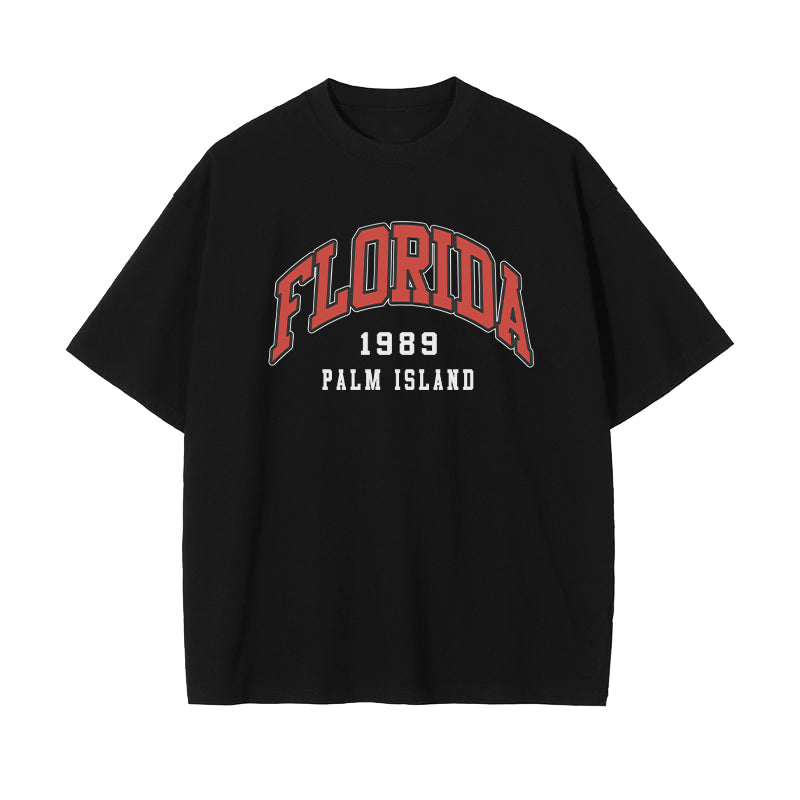 Florida 1989 Retro Vibes Men's T-Shirt Big & Tall