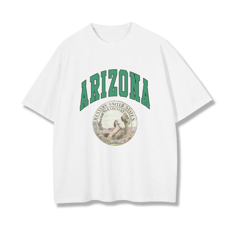 Arizona Graphic Print Men's T-Shirt Big & Tall