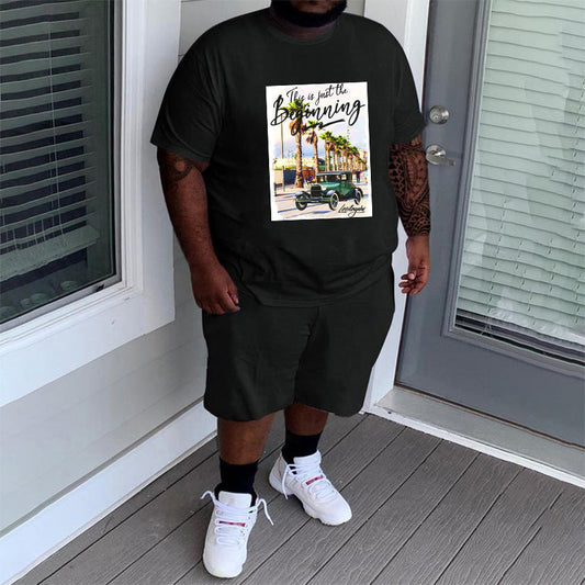 Los Angeles Sunset Boulevard Road Trip T-Shirt Big & Tall