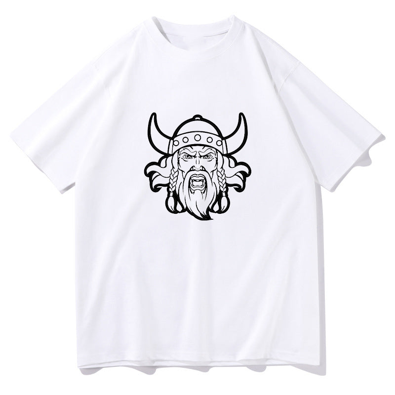 Ancient Norse Warriors Viking Legends Portrait T-shirt Big & Tall