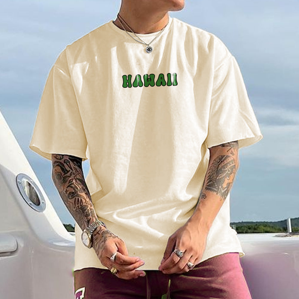 Hawaii Beautiful Day Cotton T-shirt