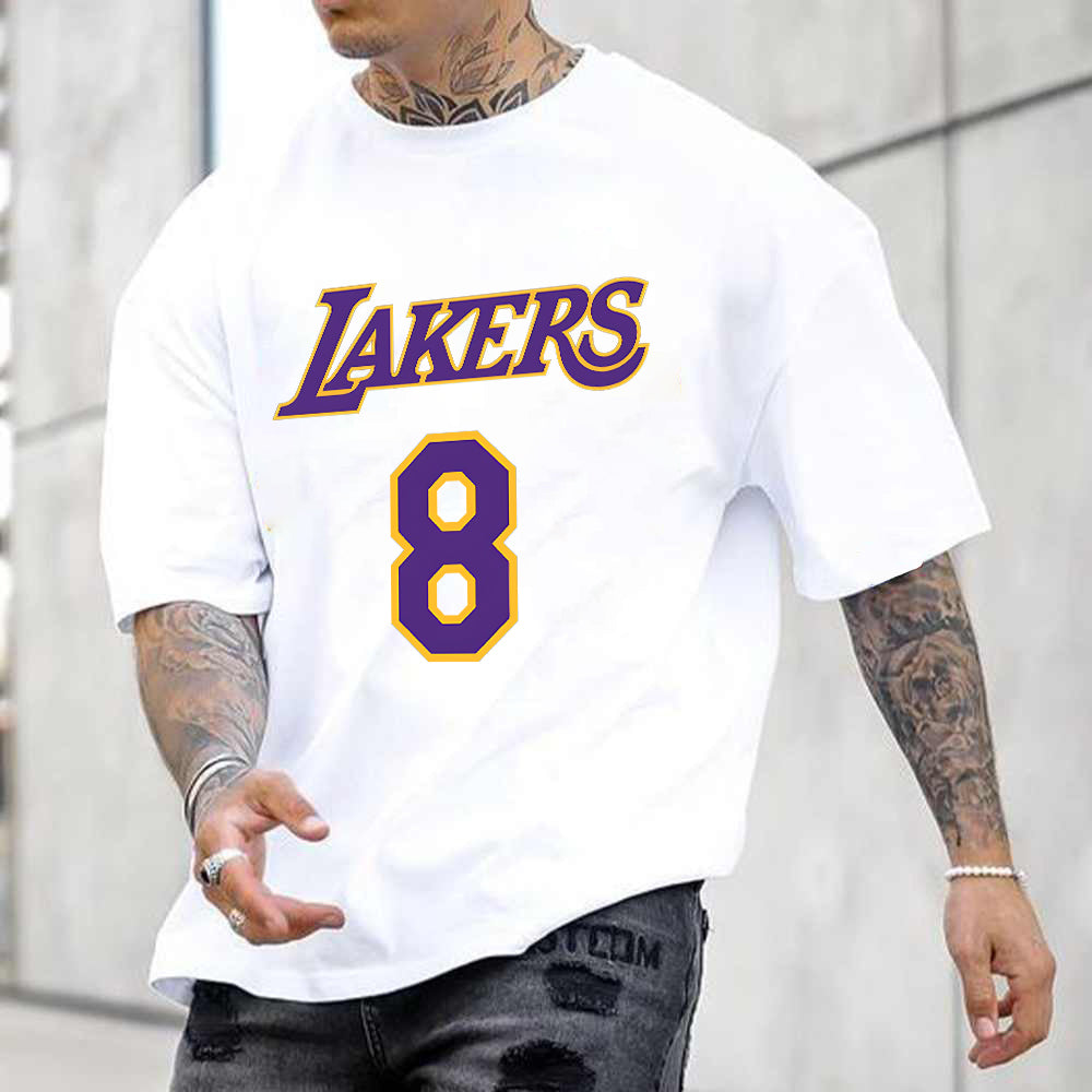 Lakers 8 Basketball Men's T-shirts