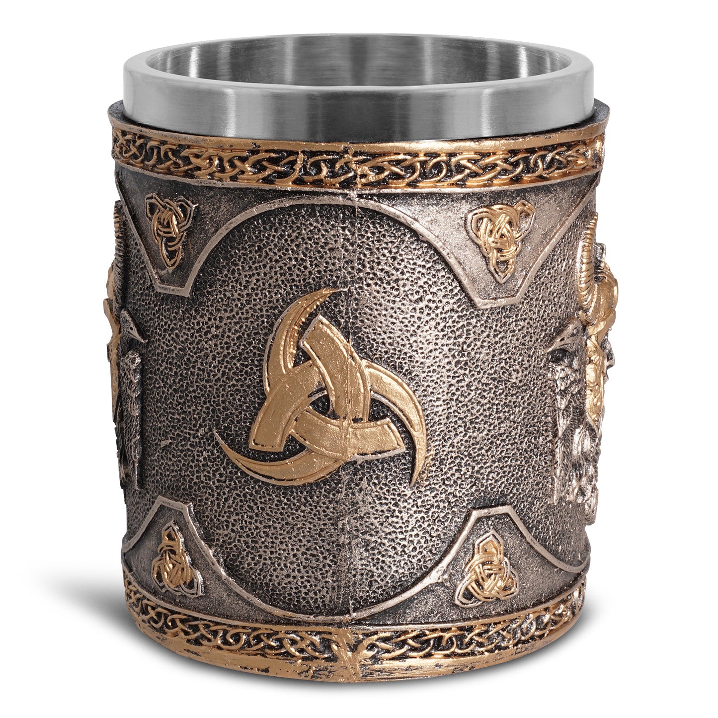 Odin and Raven Design Stainless Steel Mug