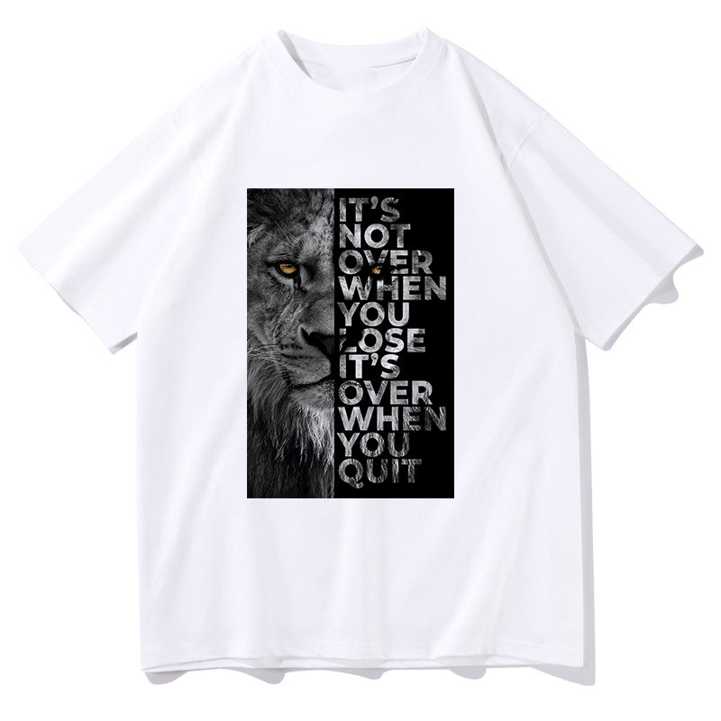 Lion's Strength Motivation Men's T-Shirt