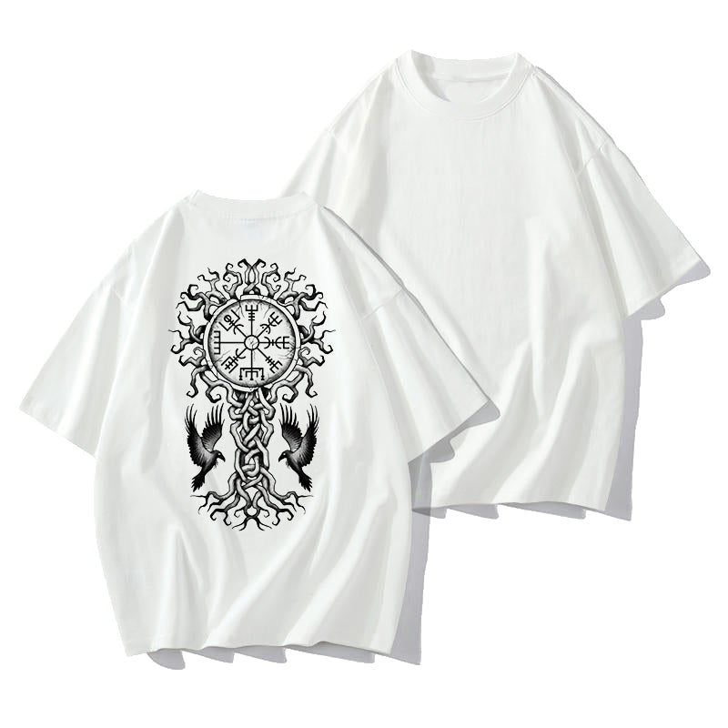 Retro Viking Runes Men's Graphic T-shirt Big and Tall