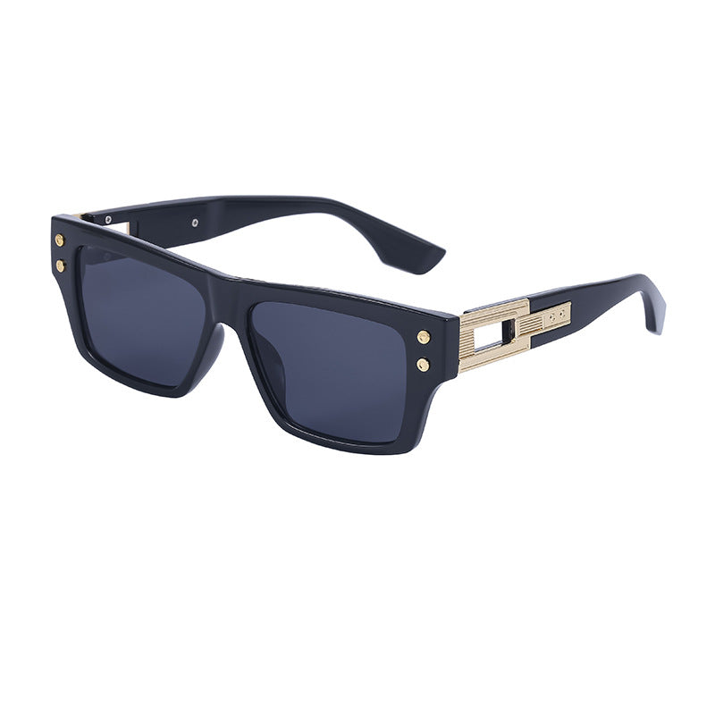 Large Frame Casual Trend Steampunk Men's Sunglasses