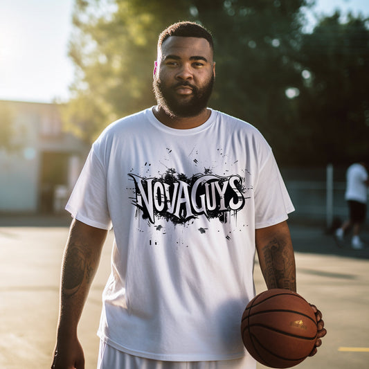Novaguys Men's Trendy Oversized T-shirt Big & Tall