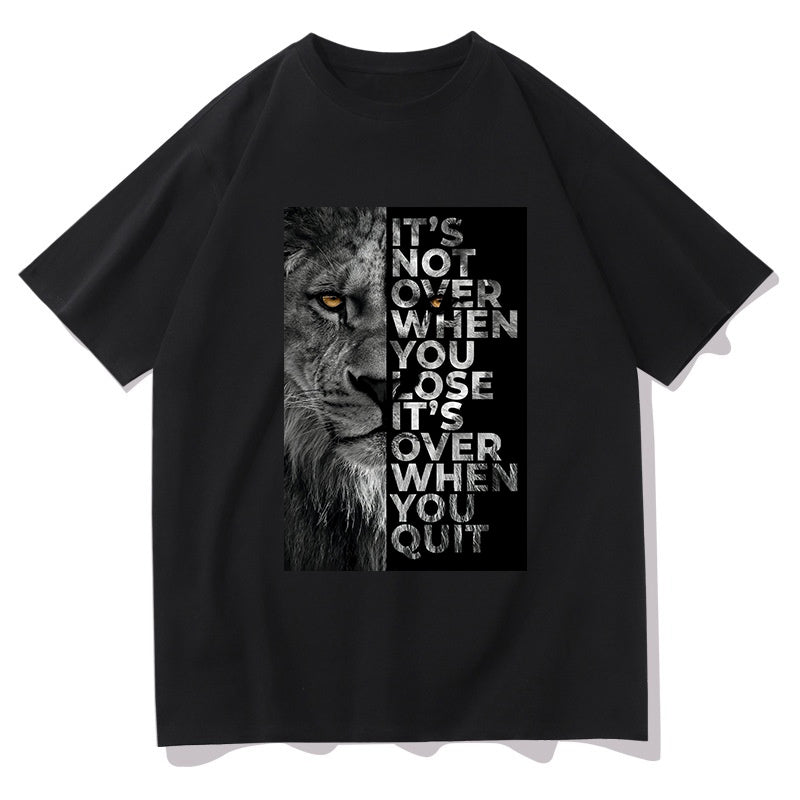 Lion's Strength Motivation Men's T-Shirt