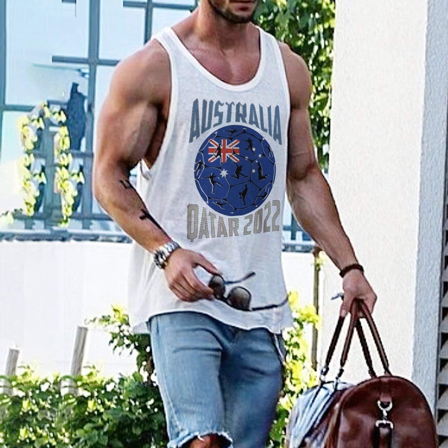 Australia The World Cup Men's Tank Tops-A
