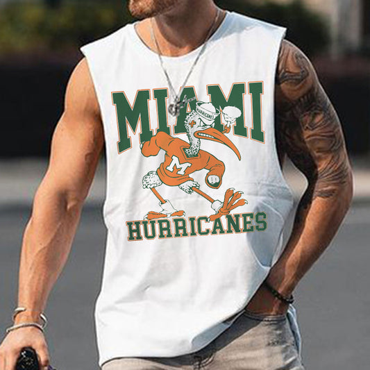 Miami Sleeveless Men's Tank Top-B