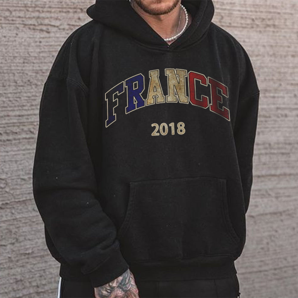 France 2018 World Cup Champions Men's Fashion Hoodie