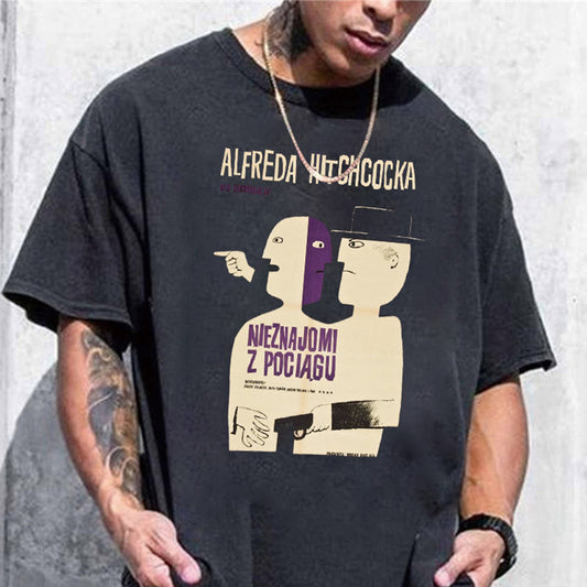 Abstract Graphic Print Men's Casual T-shirt