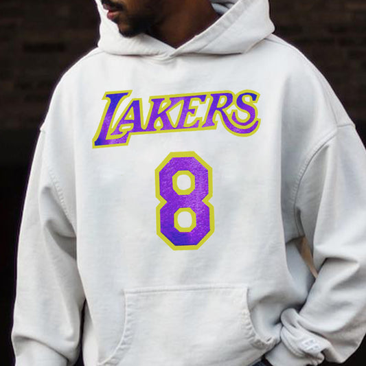 Lakers 8 Men's Hooded Sweatshirt
