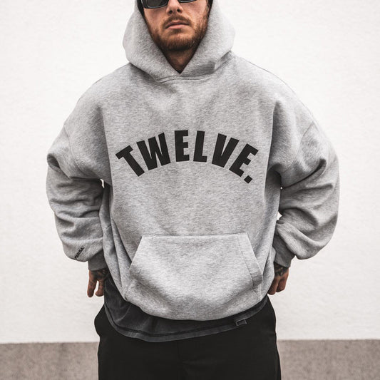 Twelve Graphic Print Casual Men's Sweatshirt