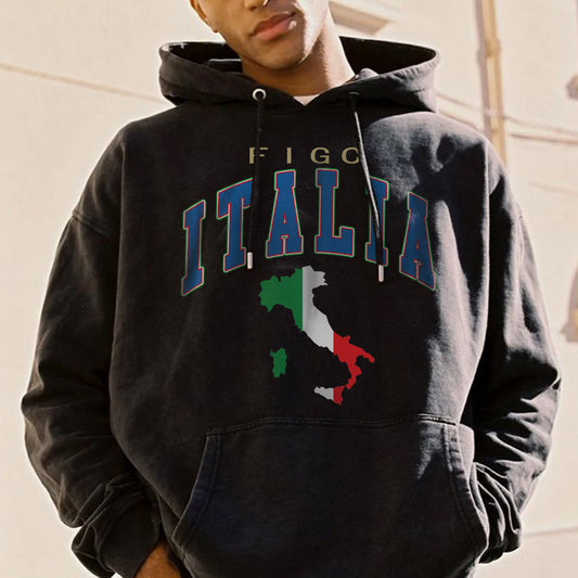 Italia Football Men's Fleece Hoodie