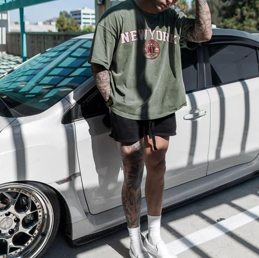 New York City Graphic Print Men's Short Sleeve T-Shirt