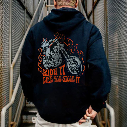 Men's Trend Streetwear Fleece Hoodie 320g