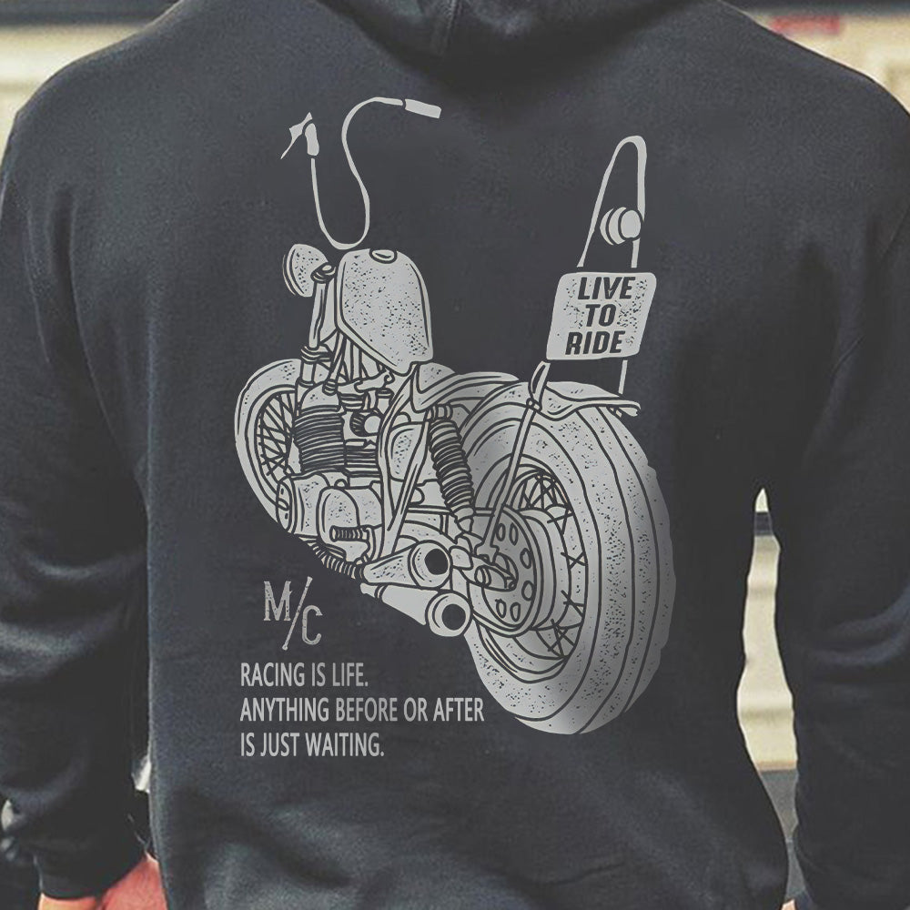 Men's Trend Streetwear Fleece Hoodie 320g
