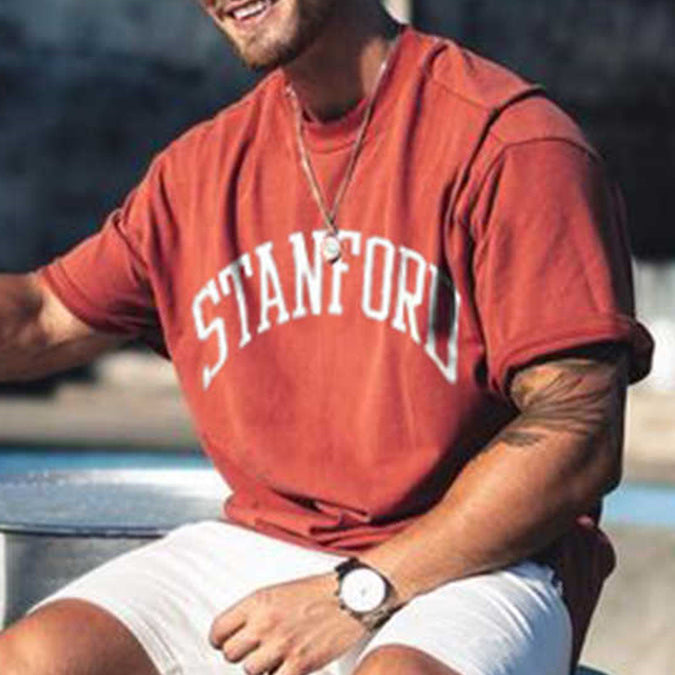 Stanford Letter Printed Men's T-shirt