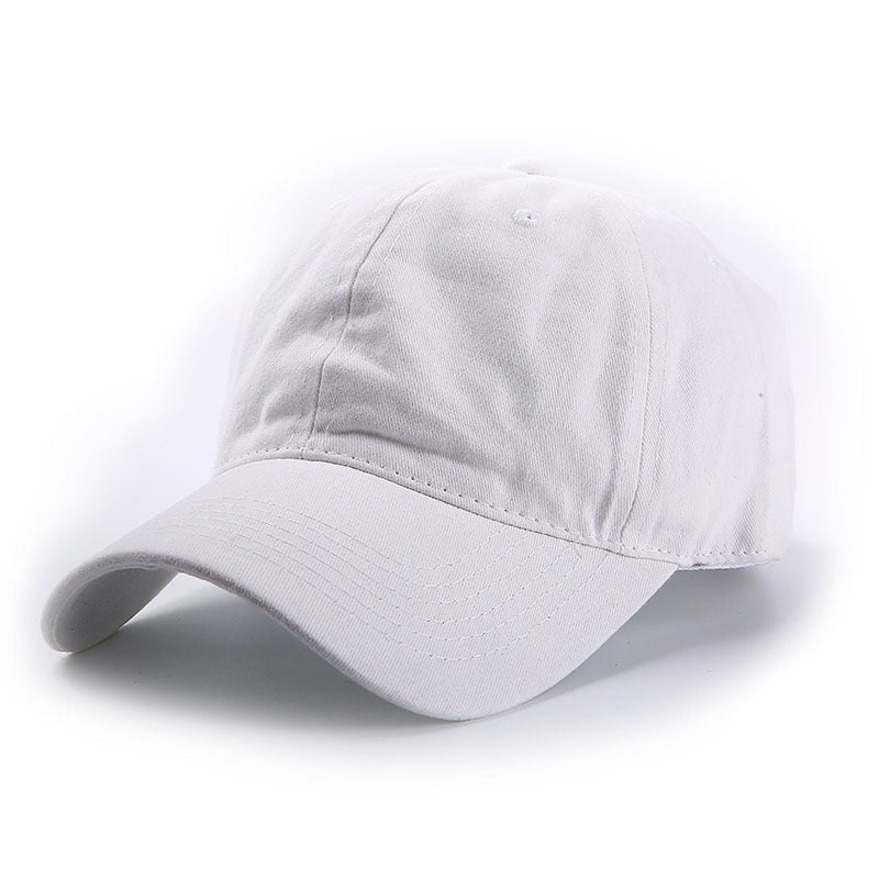 Trend Personality Wash Plain Casual Baseball Cap