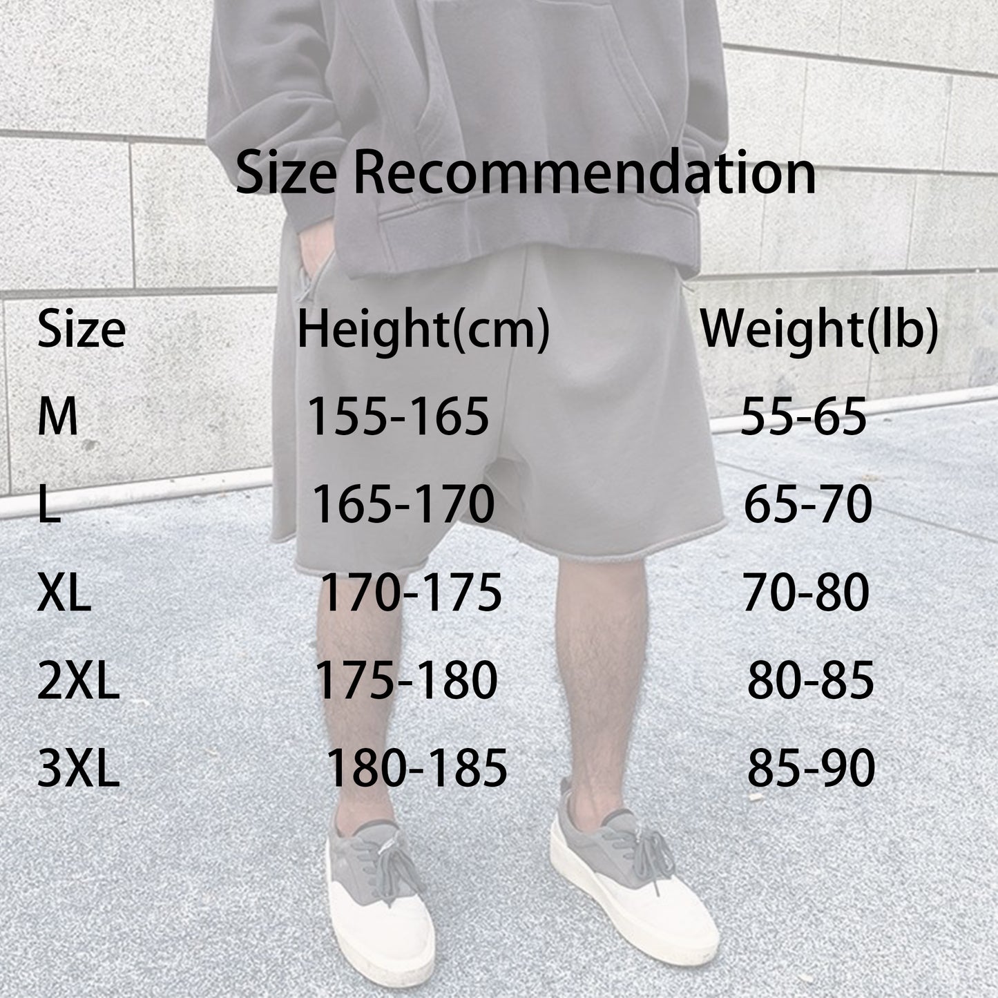 Brooklyn Kanye Style Vintage Streetwear Men's Cotton Shorts 400g