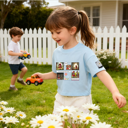 Adapted Bedtime Story Shirt For Kids - Little Red Riding Hood