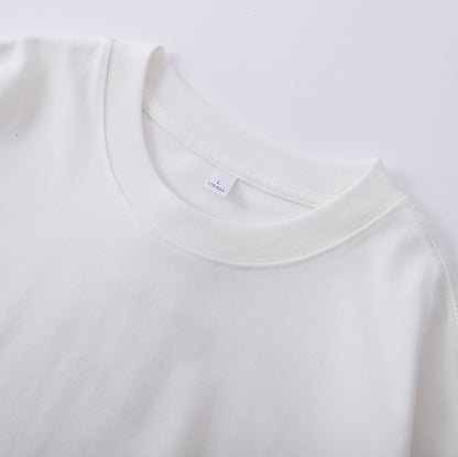 Blessings Letter Print Men's Short Sleeve Cotton T-shirt Multicolor
