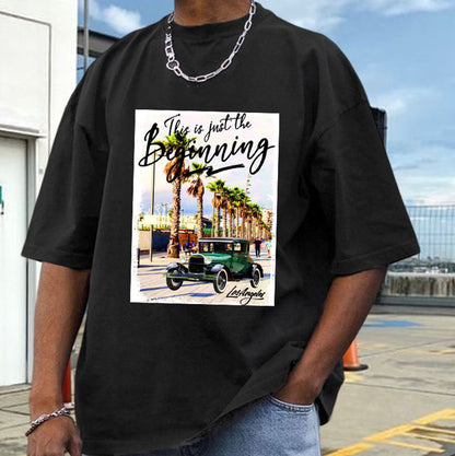Los Angeles Sunset Boulevard Road Trip T-Shirt Big & Tall