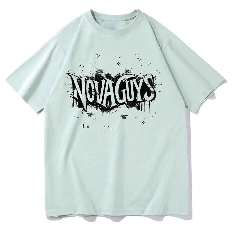 NOVAGUYS Men's Trendy Oversized Cotton T-shirt