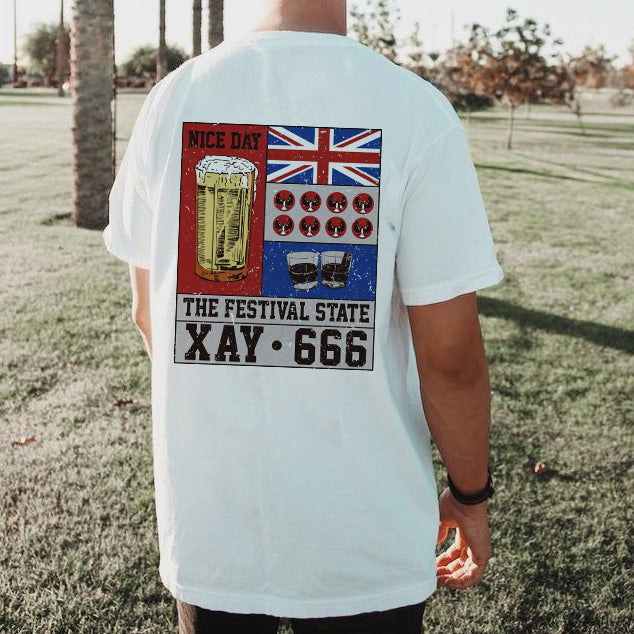 The Festival State Cotton Tee