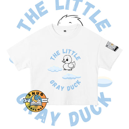 The Cute Duck Print Kids QR Code Timeless Tale Tee