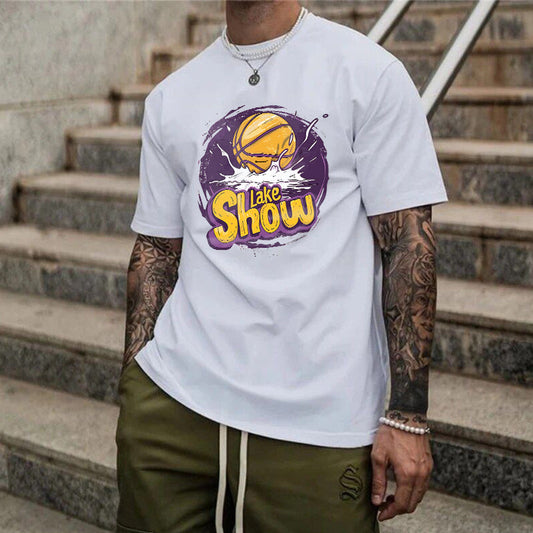 Lake Show Men's Cotton T-Shirts Big & Tall