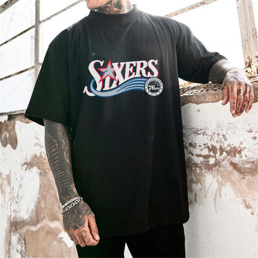 Sixers Basketball Men's T-shirts