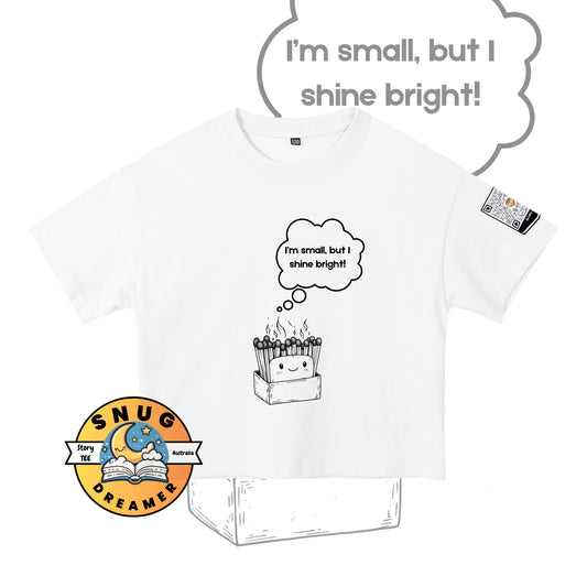 Scan & Story Kids Tee – Match Print Inspired by The Little Match Girl