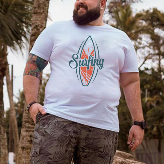 Men's Surfboard Printed T-Shirt Big & Tall