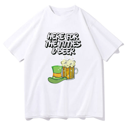 Festive Fun and Froth Good Times Beer Lover's Tee Big & Tall
