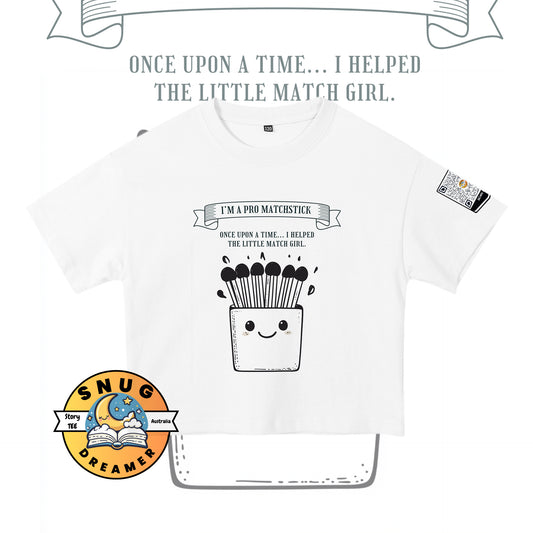 The Match Girl Tee – A Storytelling Shirt for Kids