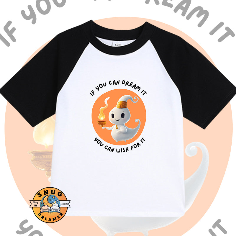 Aladdin Magic Lamp QR Code Educational Clothing for Kids