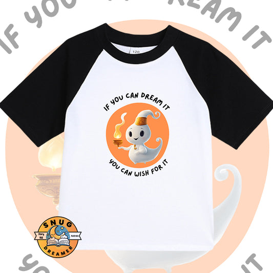 Aladdin Magic Lamp QR Code Educational Clothing for Kids