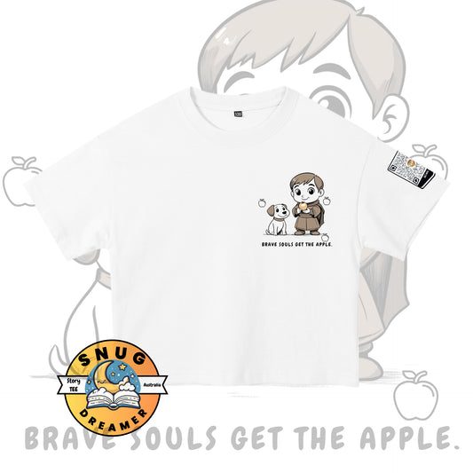 Brave Viking Story Shirt for Kids – Scan to Hear the Tale!