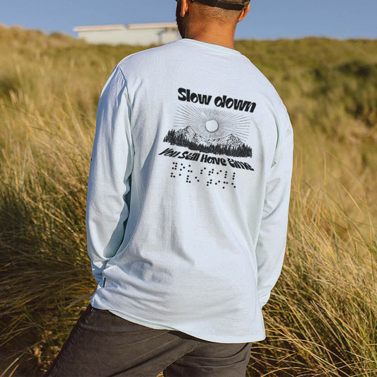 Men's Long Sleeve T-shirt-B