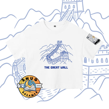Unique Storytime T-Shirt – Scan to Hear the Great Wall Tale