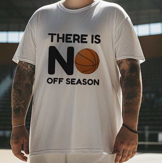 No Off Season Basketball Enthusiast T-Shirt Big & Tall