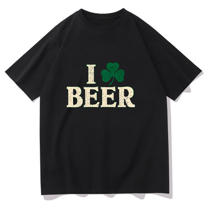 St. Patrick's Lucky Clover Beer Love Tee