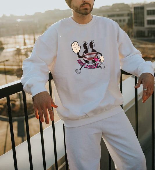 Keep Smile Men's Sweatshirt