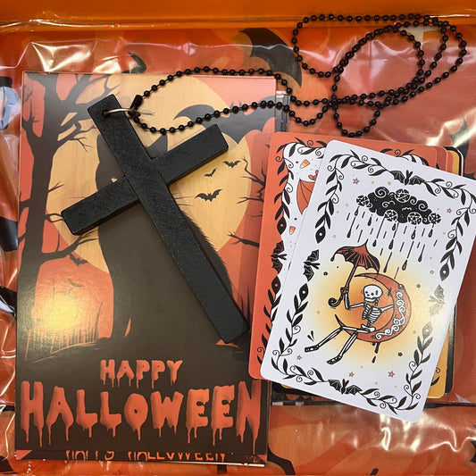 Halloween Tarot Cards Gift Box Ultimate Spellbinding Gift Set