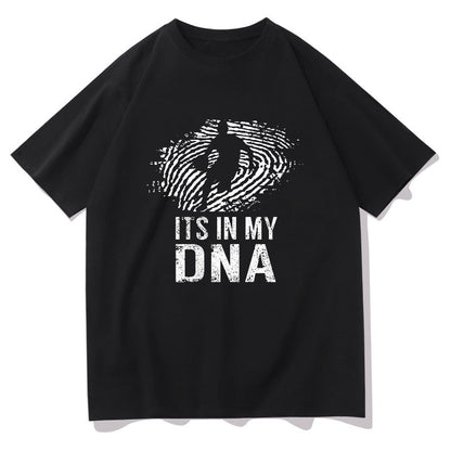 DNA Hoops Basketball Lovers Men's Cotton T-shirt Big & Tall