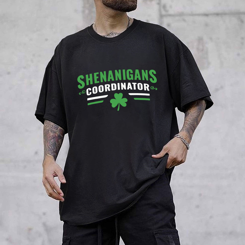 Charm of Shenanigans Men's Cotton Tee Big & Tall