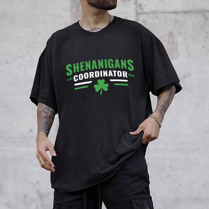 Charm of Shenanigans Men's Cotton Tee Big & Tall