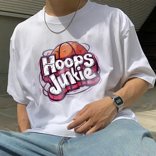 Sport Lover Basketball Player Men's T-Shirts Big & Tall